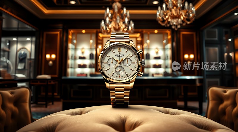 黄金腕表闪耀登场奢华店铺尽展魅力