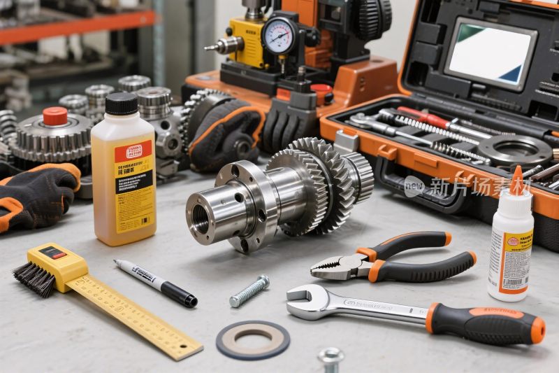 机械维修工具展示