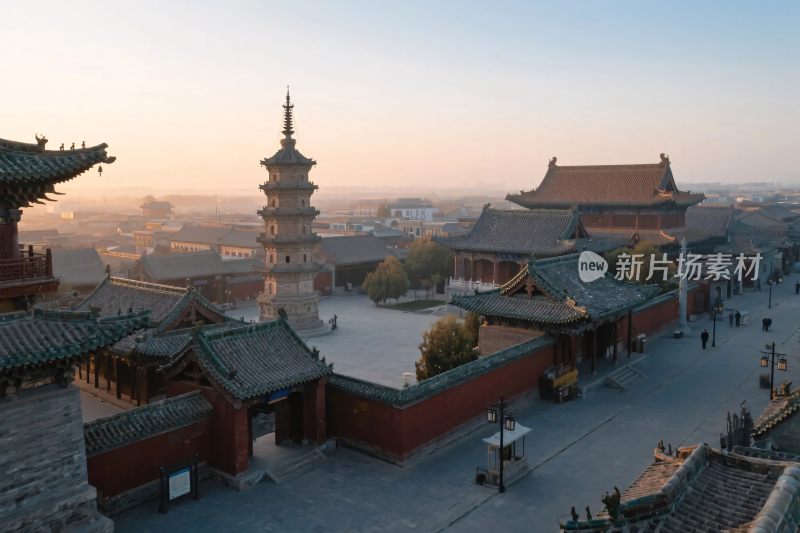 古建遗址景区风光