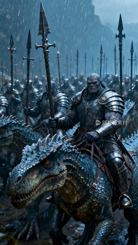 龙骑士大军出征