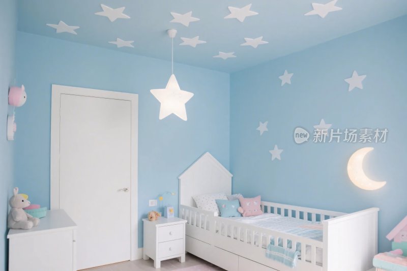 儿童房星空装饰