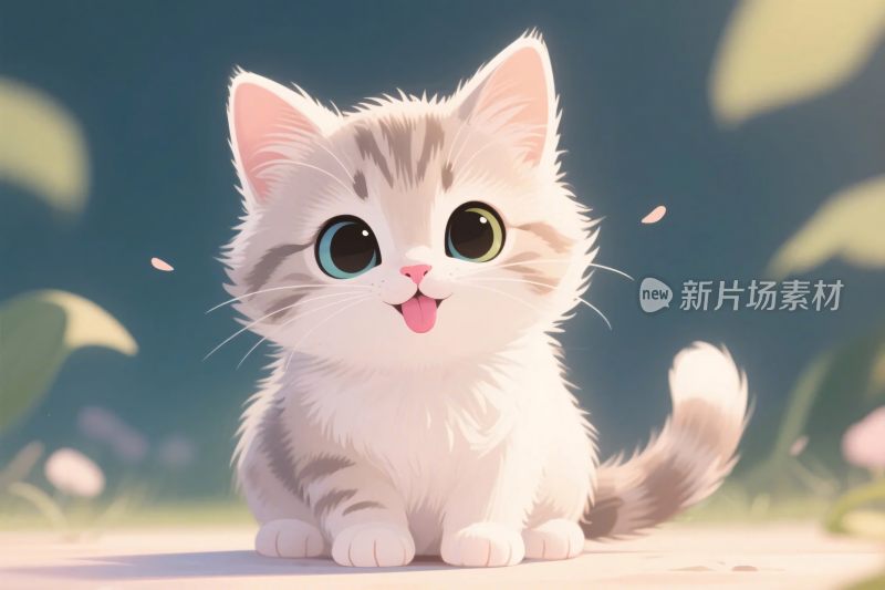 可爱猫咪插画