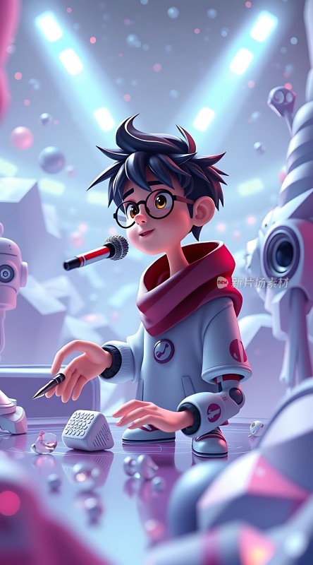 科技少年与未来世界