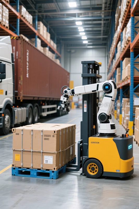 仓库自动化货物搬运场景
