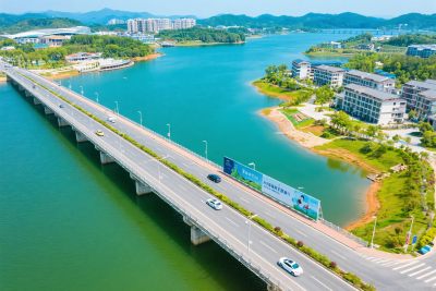 跨江大桥及周边风光 跨江大桥及周边风光