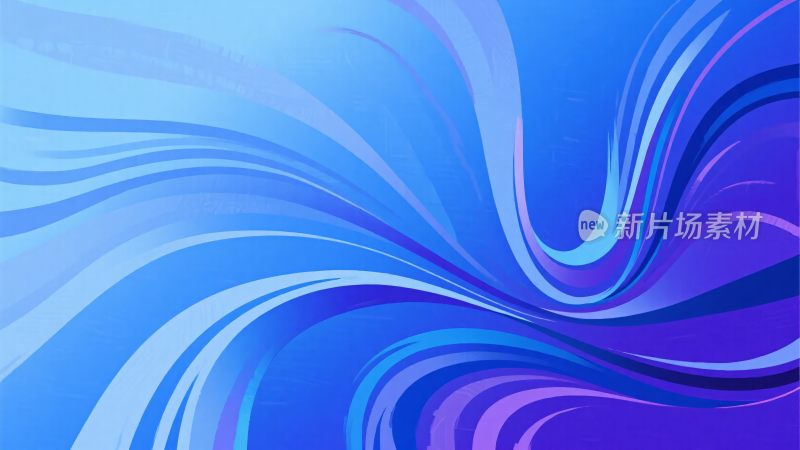 蓝紫色动感线条背景图