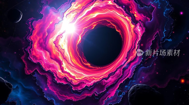 宇宙黑洞奇观