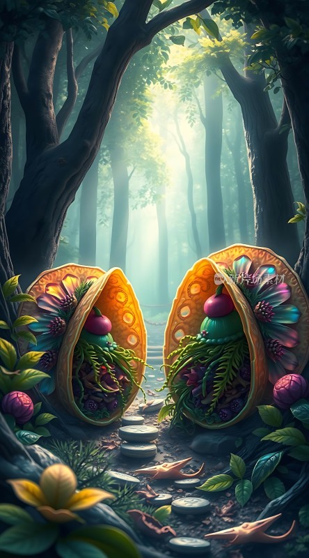 神秘森林秘境探险之旅