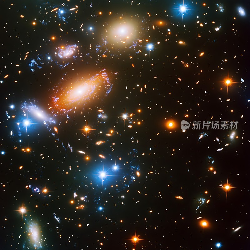 宇宙星河璀璨星海