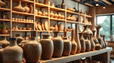 陶艺展示精美瓷器陈列 陶艺展示精美瓷器陈列