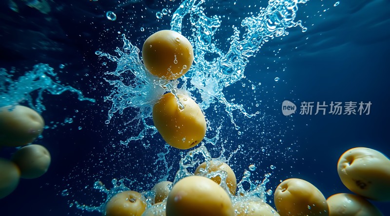 水果入水瞬间