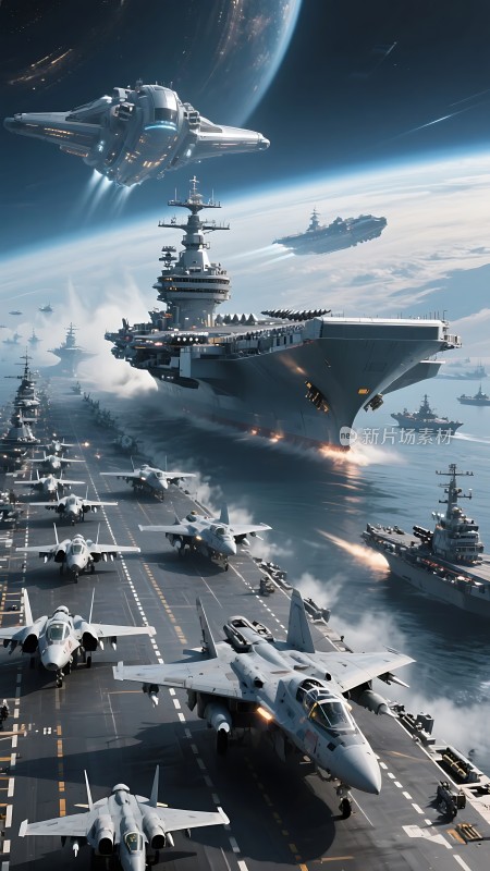 星际航母编队启航
