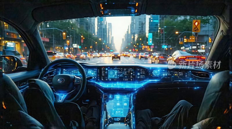 智能驾驶未来城市出行新体验