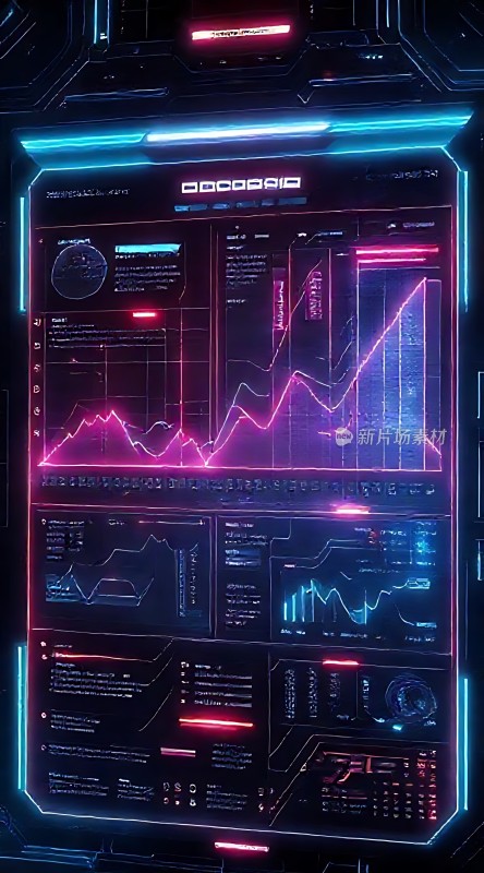 未来科技数据图表展示