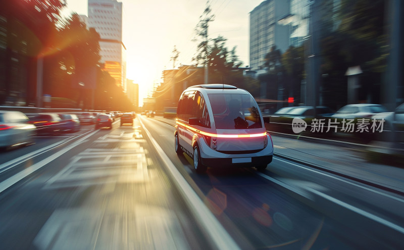 智能无人驾驶电动汽车道路交通