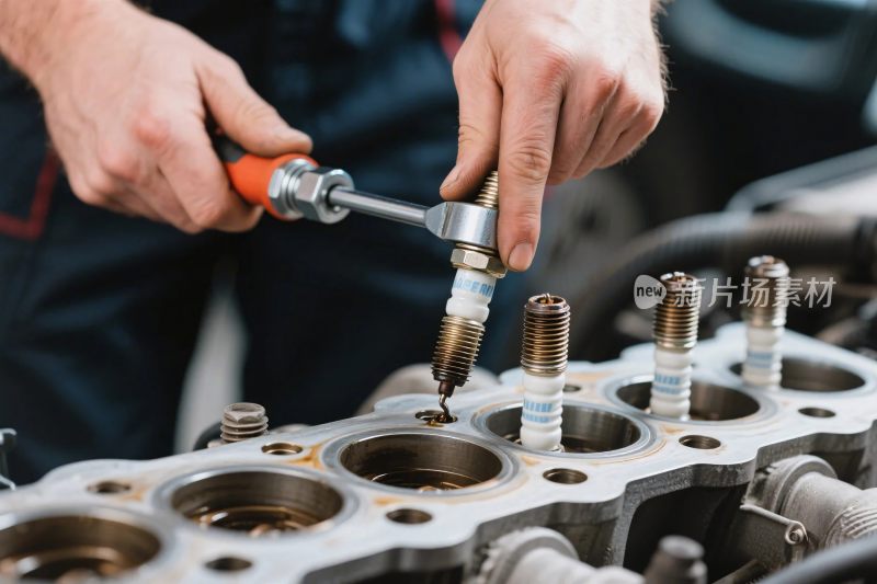 机械维修操作场景