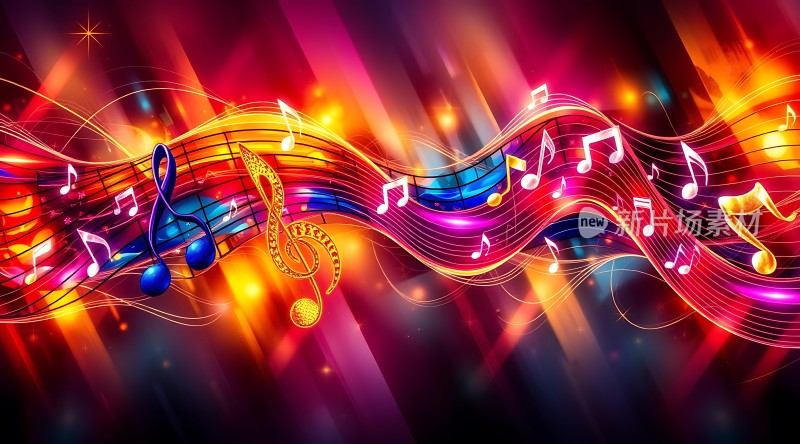 彩色音符旋律