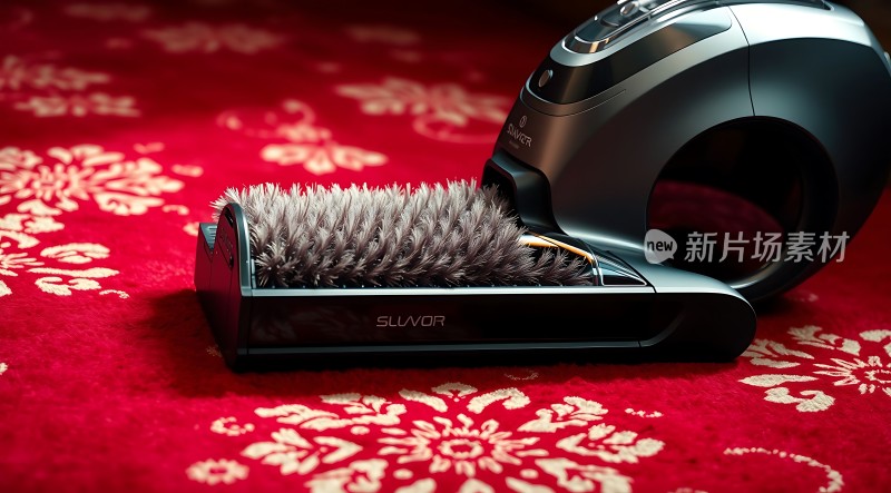新片场素材 吸尘器清洁地毯
