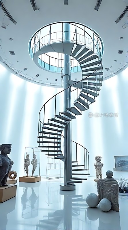 螺旋楼梯艺术馆