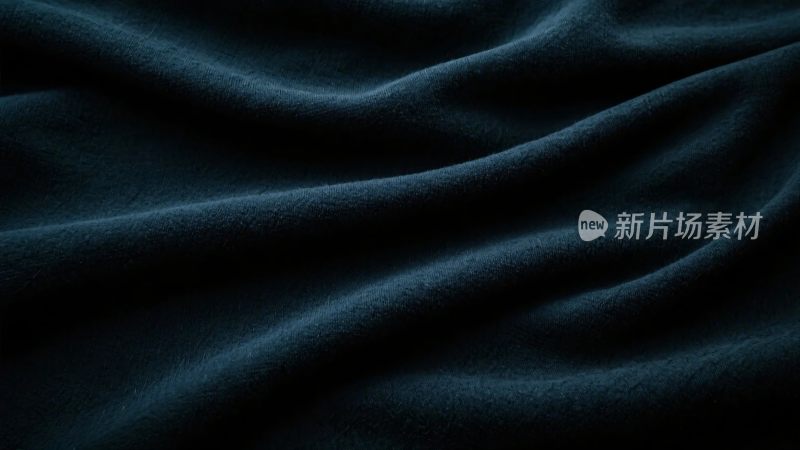 深蓝布料纹理