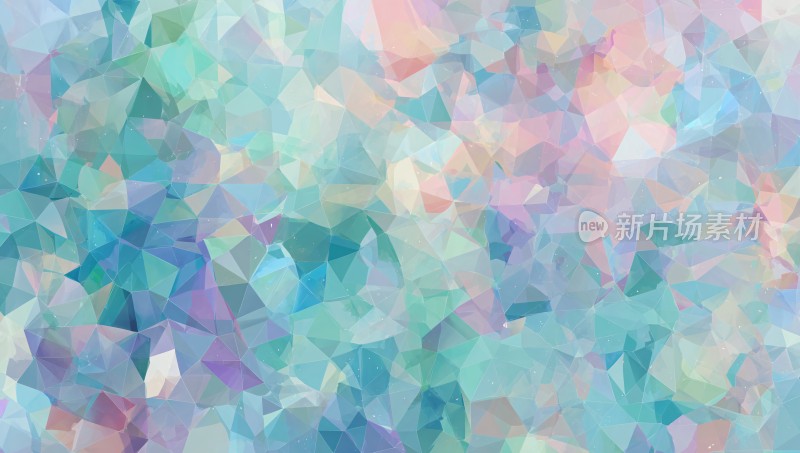 多彩多边形拼接背景图