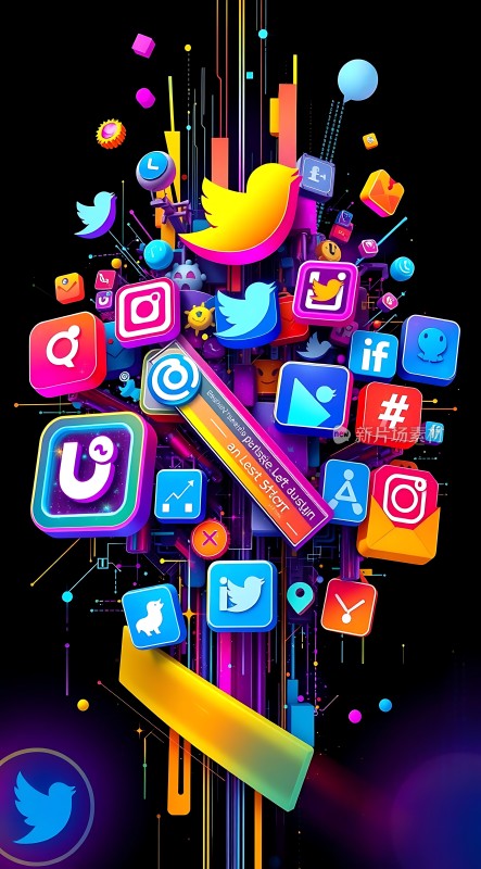 社交媒体图标大集合