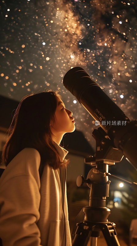仰望星空探索宇宙奥秘