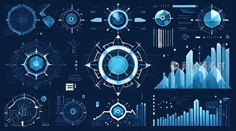 未来科技数据图表展示