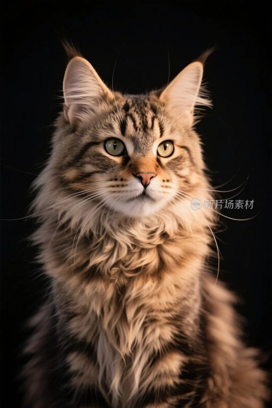 长毛猫摄影特写