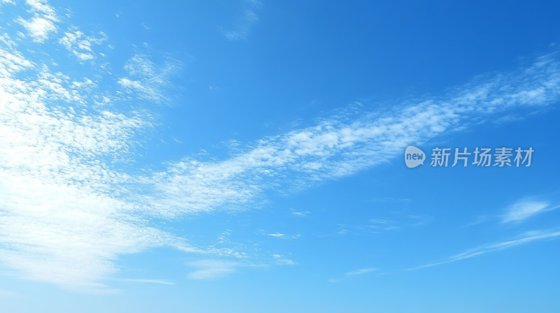 小清新蓝天白云治愈系天空背景壁纸