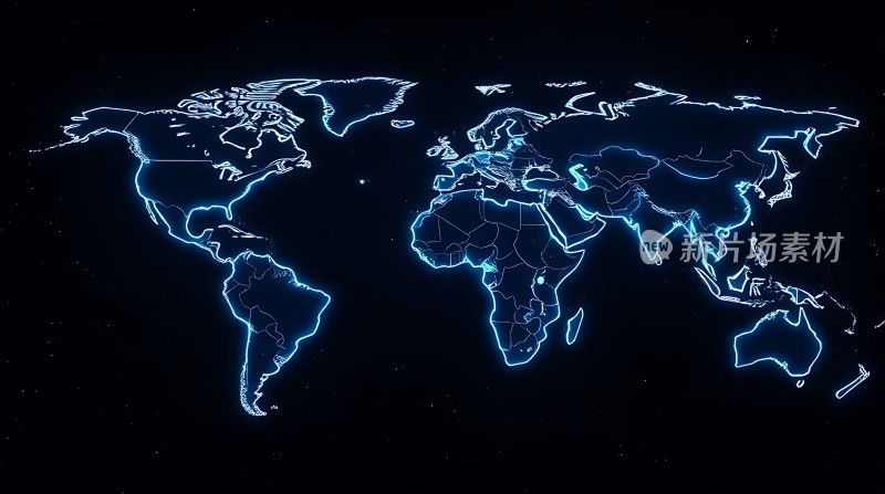 全球网络连接图