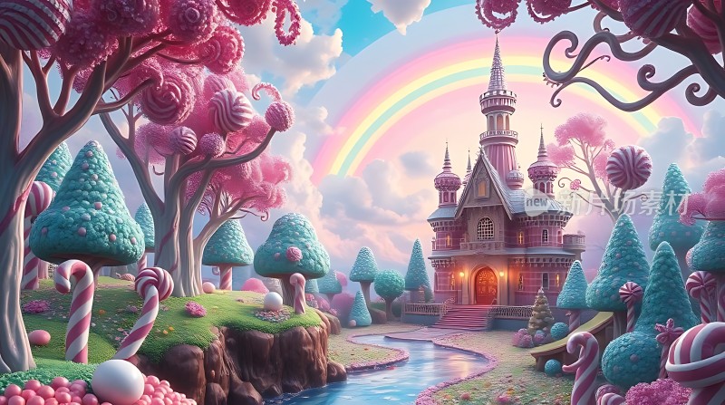 糖果王国梦幻城堡