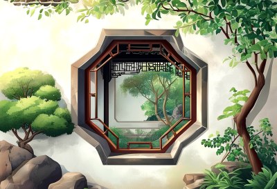 苏州园林花窗美 苏州园林花窗美