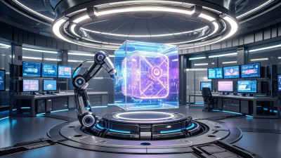 机器人智能科技实验室未来科技背景图 机器人智能科技实验室未来科技背景图