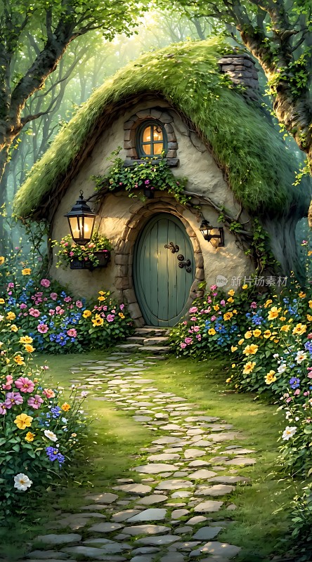 童话小屋的秘密花园