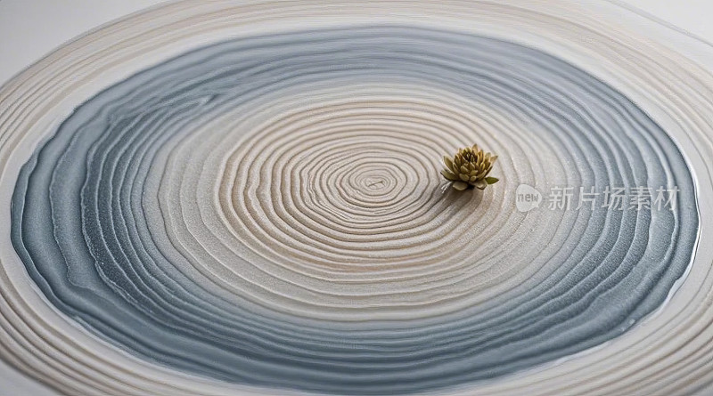 大树年轮时光纹理抽象艺术图案设计背景