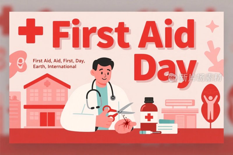 第一急救日插画
