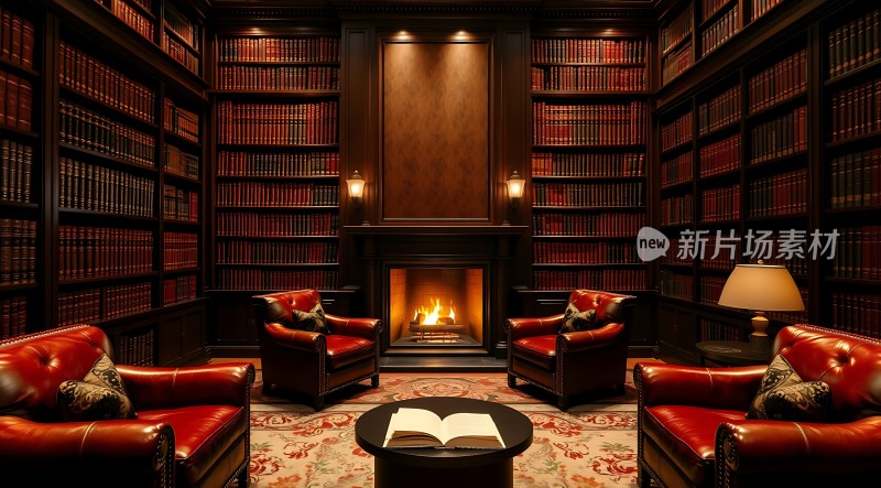 书房里的温暖角落