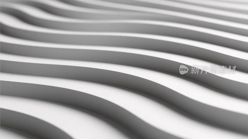黑白波浪线条背景图案