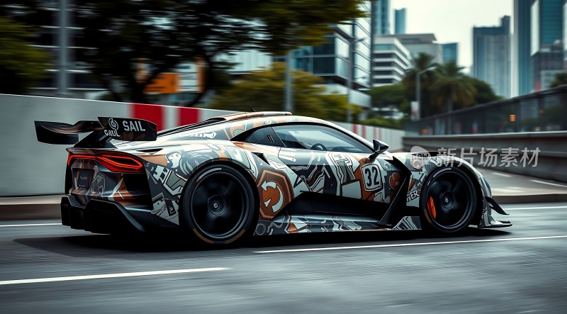 赛道飞驰赛车竞速盛宴