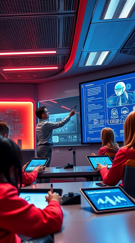 未来科技课堂互动学习新体验