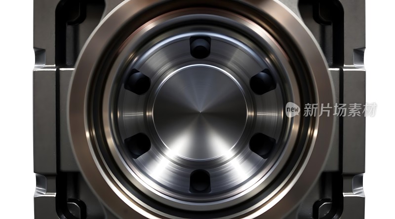 新片场素材精密机械部件特写