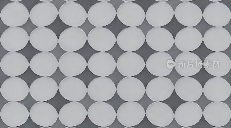 白色圆点图案设计