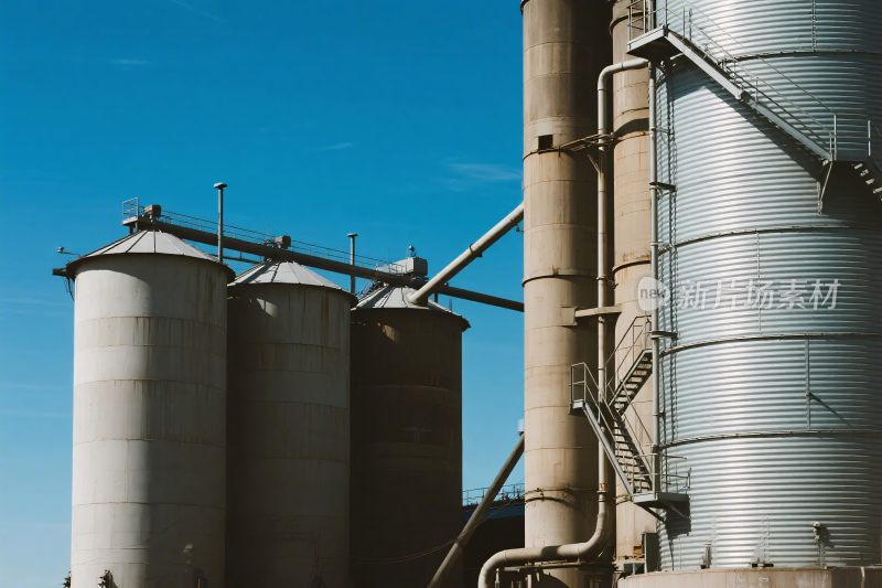 工业储罐设施场景