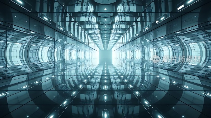 未来科技隧道探索未知之旅