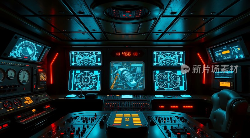 未来驾驶舱控制台