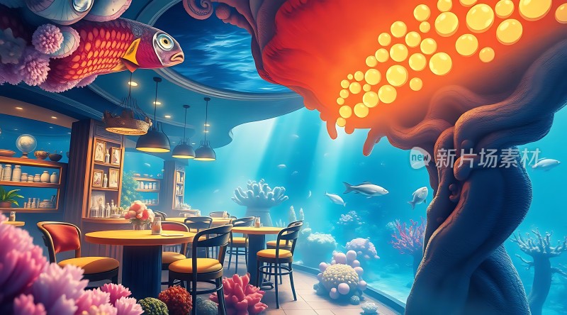海底餐厅奇幻之旅