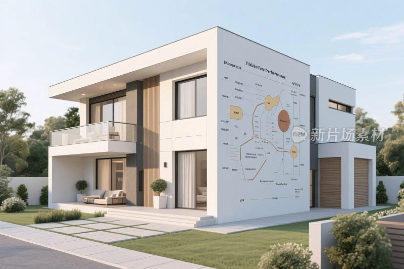 现代住宅建筑设计图