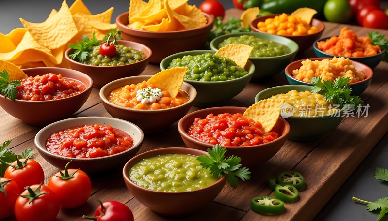 美味蘸酱拼盘多种口味任选