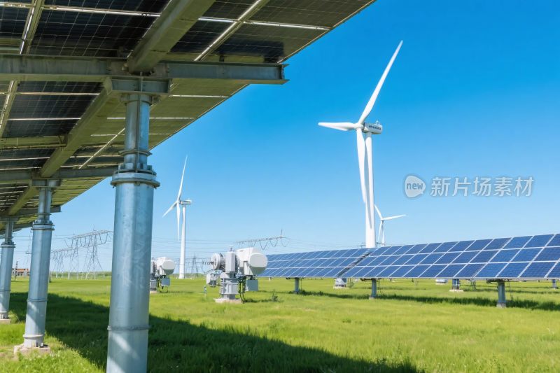 太阳能风电生态场景